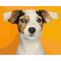 Набір для розпису по номерах Портрет улюбленого песика, 40x50 см, BS52379
