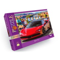 Пазли Danko Toys Спортивна машина, 2000 елементів, C2000-01-10