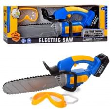 Інструмент іграшковий "Бензопила" 43см, маска, звукові та світлові ефекти 7946
