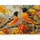 Картина за номерами Пташки в саду 30×40 см КНО6638