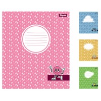 Зошити учнівські 12 аркушів лінія 1В Pattern mood, 25 шт. в упаковці