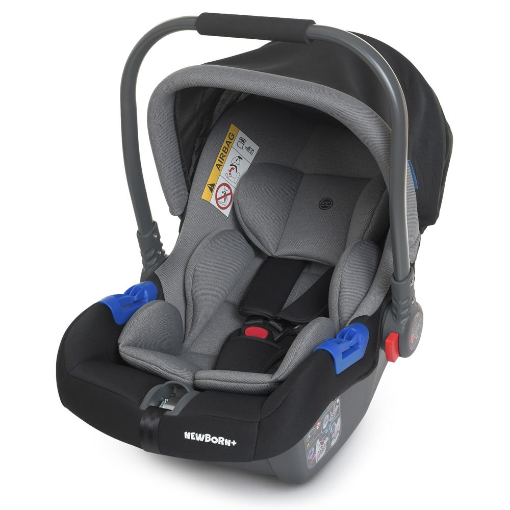 Бебікокон ME 1043 NEWBORN+ Royal Gray (1шт) категорія 0+, льон, чорно-сірий.