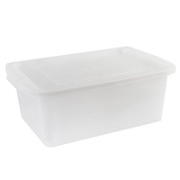 Ящик з кришкою 10 л білий