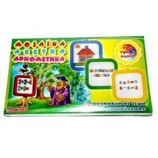 Мозаїка 3в1 (художня+абетка українська+математика) /20/