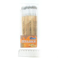 Набір пензлів для малювання, 25 шт. в упаковці, 7664-JO