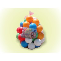 Набір кульок Бамсик, 40 шт., d7 см, в сітці, 23x25x25 см, 025