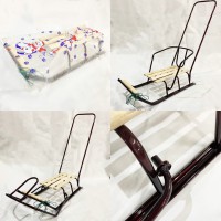 Санки дитячі з відкидною спинкою та ручкою бордо АРТ.1.1 БОРДО