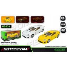 Машина мет. АВТОПРОМ 2 кольори 1:32 Lexus LFA, батар,світло,звук,відкр.двері,кор. 18*9*8см /48-2/