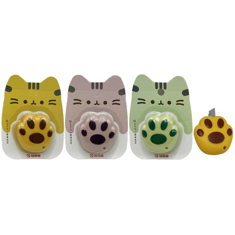 Ніж канцелярський у блістері Лапка, 5 см, 8452 (В асортименті)