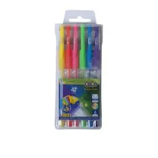 Набір гелевих ручок Neon, 6 кольорів, 6 шт.