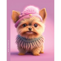 Блокнот, 128x165 мм, 55 г/м², 64 аркуші, інтегральна палітурка, матова ламінація 23240