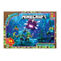 Пазли G-Toys Minecraft, 70 елементів, MC802