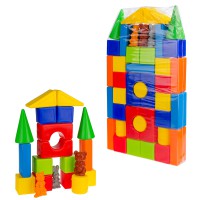 Конструктор "Теремок" №3, 41 деталь, пакет ПВХ, 1-066