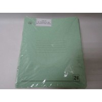 Зошити учнівські 24 аркуша клітинка Тверда Тешка, 30 шт. в упаковці