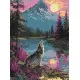 Картина за номерами Одинокий вовк Ideyka 30×40 см КНО6820