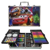 Набір для малювання Машина, 145 предметів, в алюмінієвій валізі, 145-CR