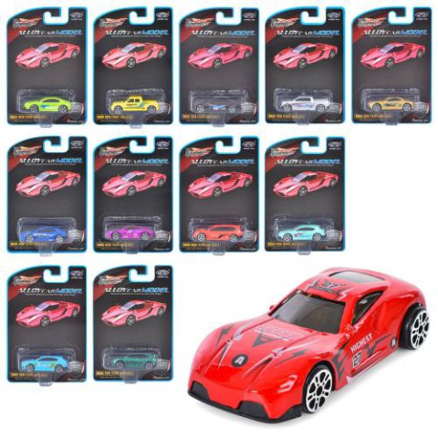 Машина, 6.5 см, метал (В асортименті)