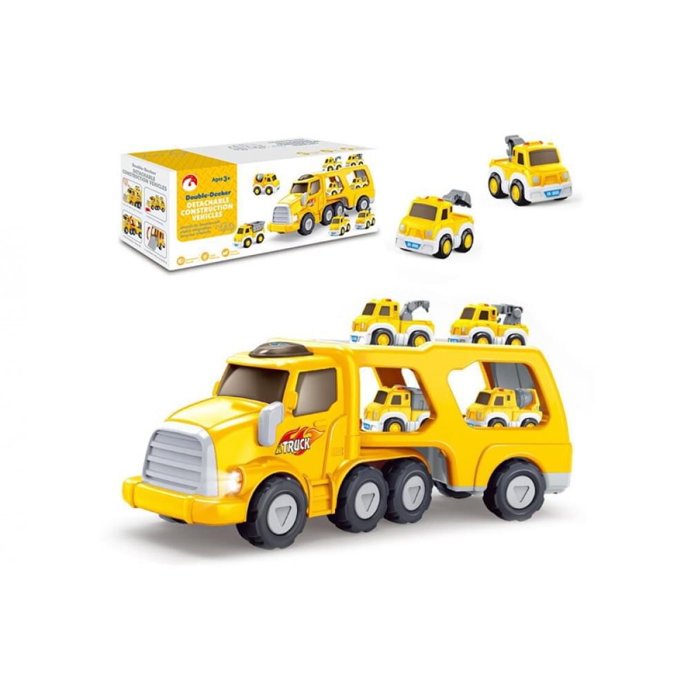 Автовоз інерційний, озвучений, зі світлом, в кор.35*11*13,5см G0051