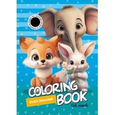 Розфарбовка, 80г, 210х297 мм, 8 арк., А4,Скоба диз.23335