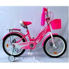 Велосипед дитячий 18" Corso Nice NC-18129 дискові гальма, зібраний 85%