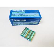 Батарейки Toshiba синяя 40шт. в уп.R6 (АА) /4/40/цена за 1шт