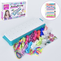 Набір для творчості, нитки, верстат для плетіння, наліпки