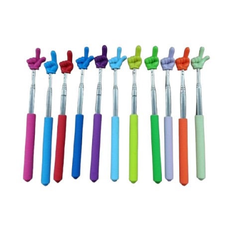 Пікмі указка палець, 68 см, телескопічна (В асортименті)