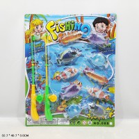 Рибалка магнітна, 2 вудки, рибки, 32.7x40.7x3 см, 088A