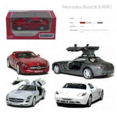 Модель легкова mercedes-benz sls amg 5'' kt5349w метал. Інерція відкр. Дв. 4кол. Коробка