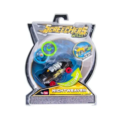 Машинка-трансформер SCREECHERS WILD! L1 - НАЙТВАЙВЕР, EU683114