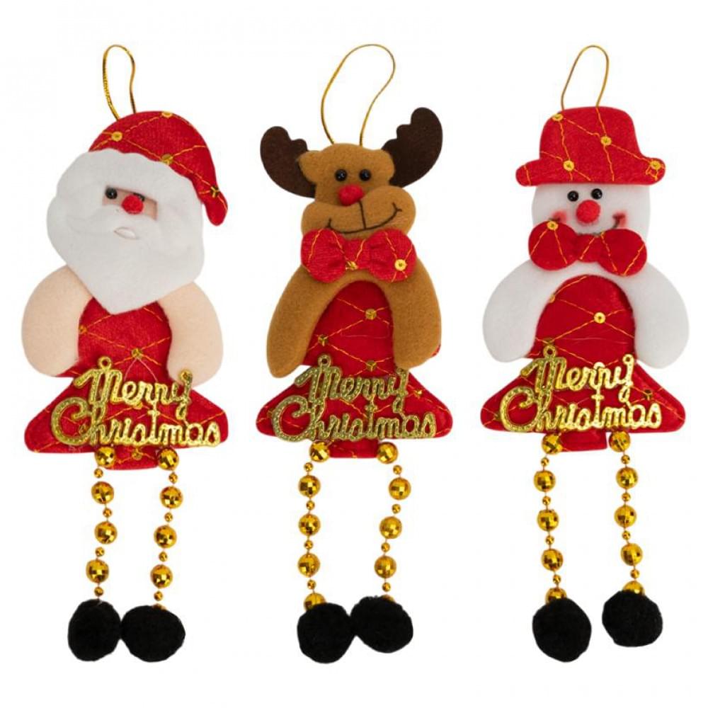Прикраса-іграшка ялинкова "Merry Christmas" 21*19см CX25-13