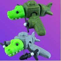 3D Крокодило Бомбардіро, 14x18 см, рухливий