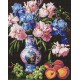 Набір з алмазною мозаїкою Краса ірисів Ideyka AMO8123, 40x50 см