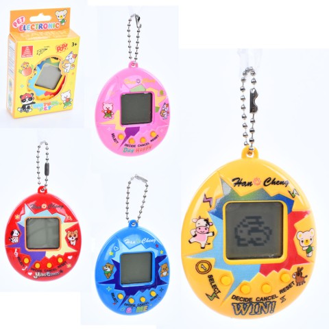 Гра тамагочі, 6.5x5x1.5 см, звук, чорно-білий екран, 5.5x9x2 см (В асортименті)