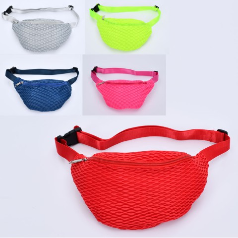 Сумочка бананка, 25x13x5 см, 1 відділення, застібка-блискавка, регульований ремінь, X14733 (В асортименті)