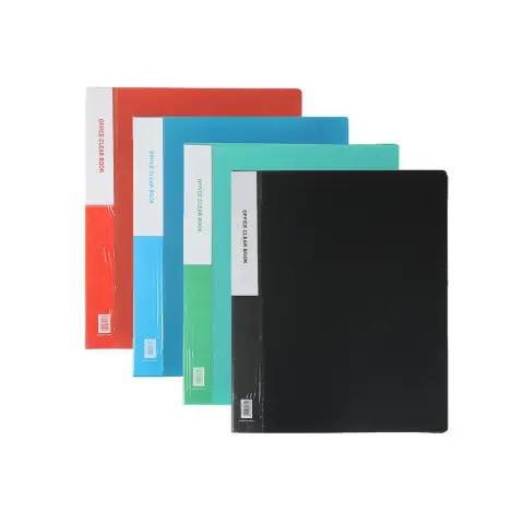 Тека А4 на 40 файлів, пластик, 17 мікрон, 3926100000