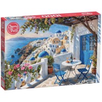 Пазли CherryPazzi Блюз Санторіні, 1000 елементів, 50x70 см, 30936