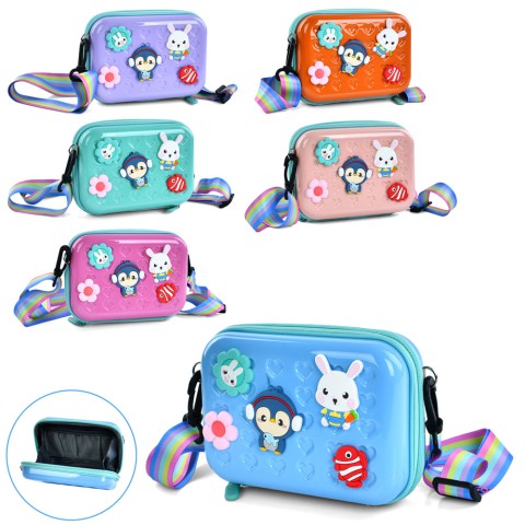 Сумочка, 17x12x5.5 см, 1 відділення, застібка-блискавка, 2 внутрішні кишені, довга ручка, 9958 (В асортименті)