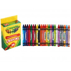 Кар-ш воск.смывающ. 24 цв."Crayola" (4*72)