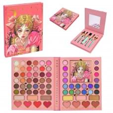 Набір дитячої косметики IGOODCO тіні, рум'яна, пензлики, дзеркало IG2943 Набір дитячої косметики IGOODCO тіні, рум'яна, пензлики, дзеркало IG2943