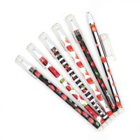 Ручка пиши-стирай Fruits, 0.5 мм, синя, 12 шт. (В асортименті)