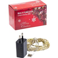 Гірлянда Роса кінський хвіст, MX 1-195, 750 лампочок, синій