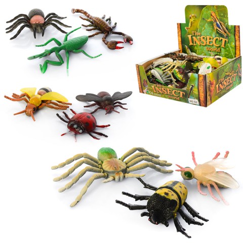 Фігурка Комахи, від 5 см, 48 шт., 24x18.5x9 см