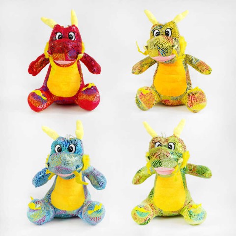 М’яка іграшка Дракон, 22x25x26 см (В асортименті)