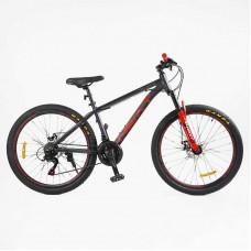 Велосипед Спортивний Corso «Next» 26" дюймів рама алюмінієва 15’’, перемикачі Shimano, 21 швидкість, зібран на 75% /1/