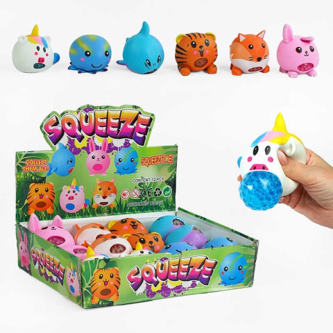 Гра антистрес Звірята, гідрогелеві кульки, C56454