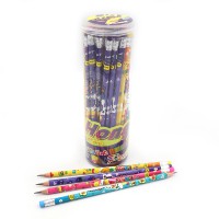 Олівець чорнографітний School, HB, з гумкою, 48 шт., 0414DSCN