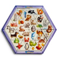 Дерев'яний пазл-головоломка Ubee Тварини ПСД169