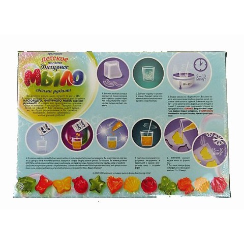 Набір для творчості Мило фігурне, Danko Toys, DFM-02-02U