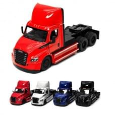 Модель вантажівка Freightliner eCascadia 5" KT5466W метал.інерц.відкр.дв.4кол.кор./96/